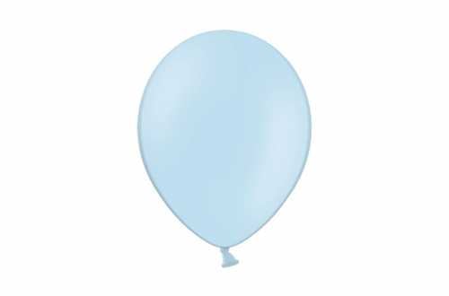 10 Ballons de baudruche - bleu bébé pastel
