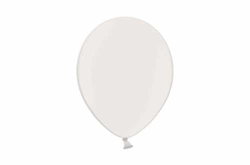 10 Ballons de baudruche  - blanc métallisé