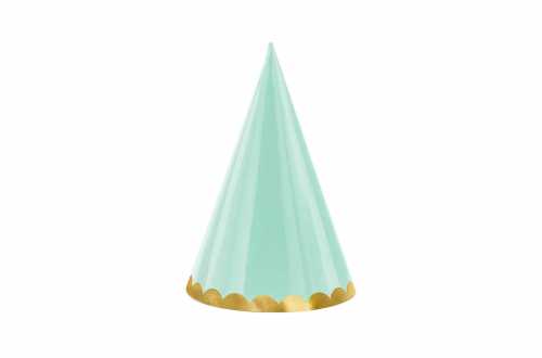 6 Chapeaux de fête – mix pastel