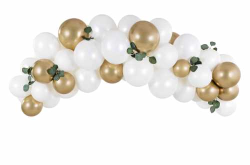 10 Ballons de baudruche - blanc pur pastel