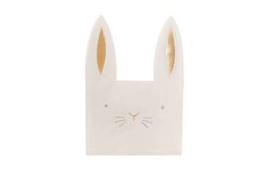 16 Serviettes Lapins de Pâques