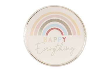 Assiettes Happy Everything Arc en ciel