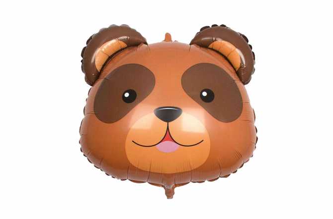 Ballon tête de bébé ours - 74 cm