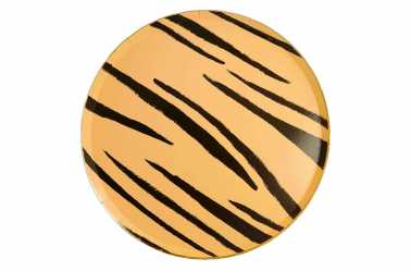 8 Assiettes - Motifs Animaux de la savane