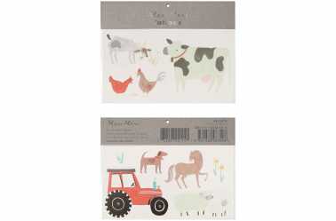 Tatouages anniversaire animaux de la campagne