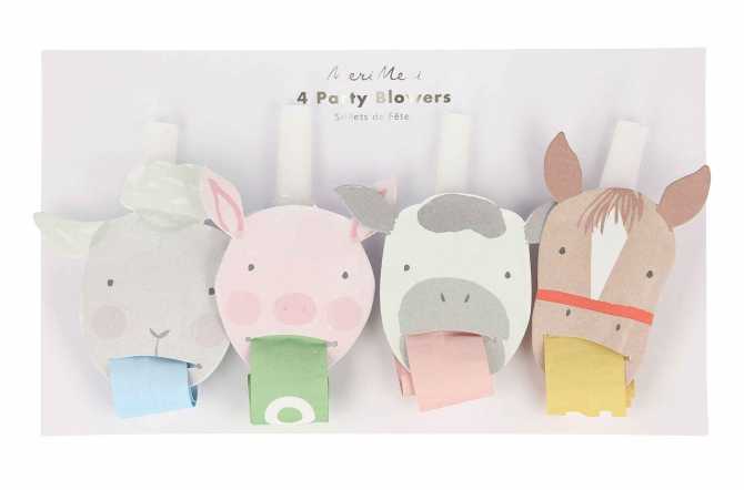 sans-gênes animaux de la ferme anniversaire