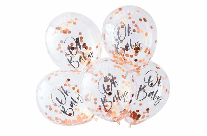 Ballons de baudruche - Oh baby gender reveal party