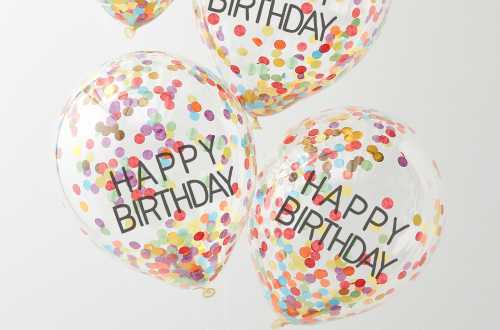 Ballons Happy birthday