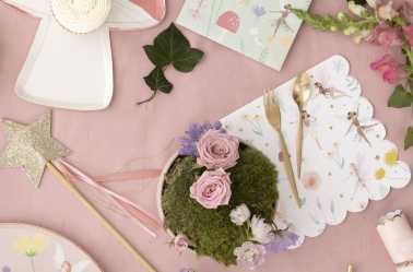 Serviettes anniversaire Ballet de fées dansantes