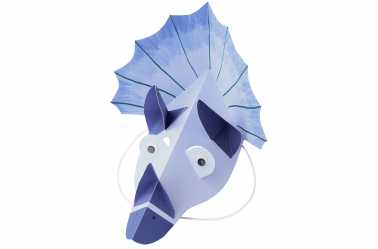 déguisement dinosaure bleu