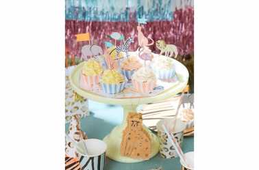 toppers gateaux animaux safari