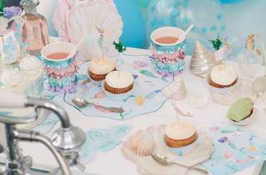 Table anniversaire Sirène de mer