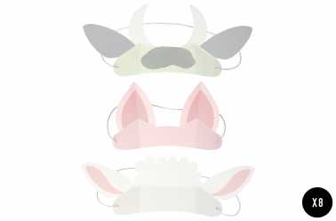 Serre tête oreilles animaux de la ferme