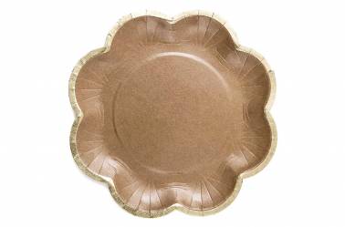 Assiettes anniversaire kraft