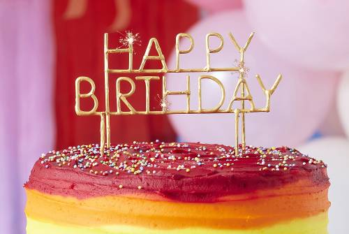 Bougie Happy Birthday A Etincelle Pour Un Joyeux Anniversaire