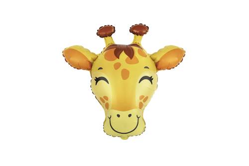 Ballon Tête de girafe - anniversaire Jungle et safari