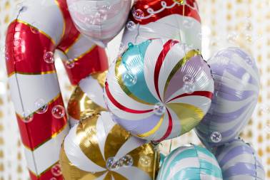 Ballon candy pour anniversaire cirque