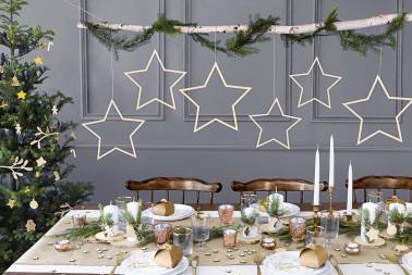 Rondin de bois pour anniversaire animaux des bois et chaperon rouge