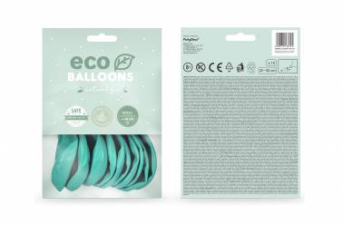 10 Ballons de baudruche écologiques - aquamarine pastel