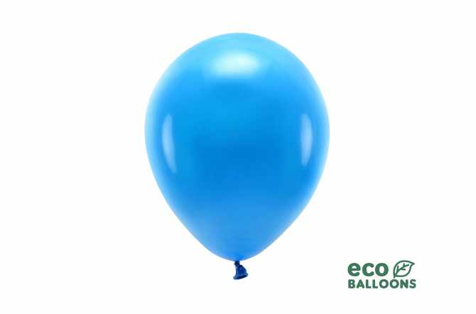 Ballons écologiques bleu pastel