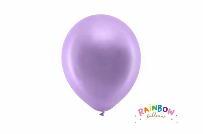 Ballon violet métallique