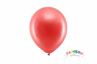 Ballon rouge métallique pour anniversaire