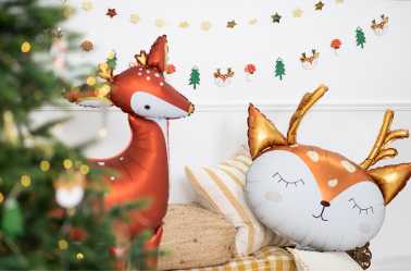 Ballon aluminium Cerf - 105 cm