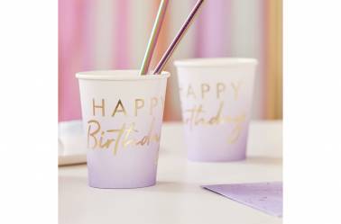 Gobelets Happy birthday