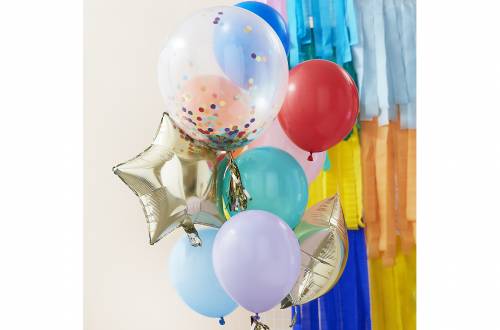 assortiment de ballons pour fête et anniversaire