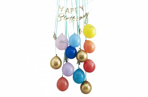 Encanto Kids Joyeux anniversaire Fête Ballons Bannière Cupcake Toppers Set  Décoration