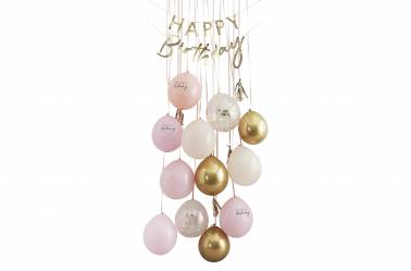 kit decoration de porte Happy Birthday