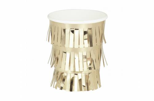 Gobelets de fête à franges pour anniversaire cirque