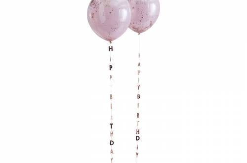 Guirlande ballons happy birthday