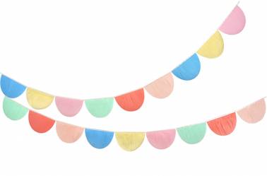 Guirlandes multicolores anniversaire