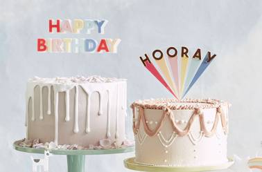 Bougies joyeux anniversaire