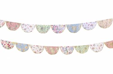 Guirlande anniversaire jardin anglais