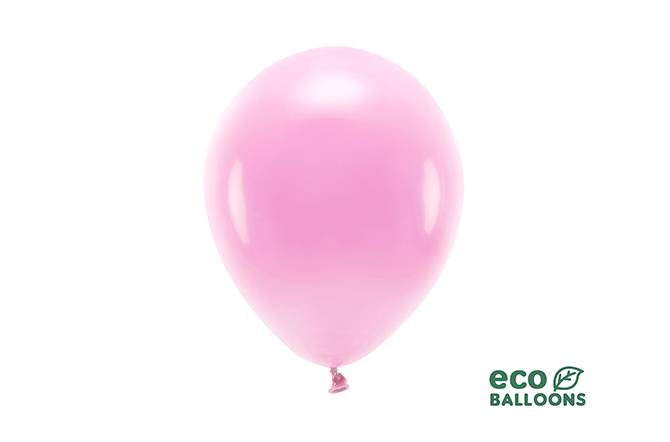 Ballons de baudruche écologiques - rose pastel