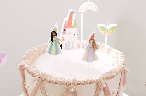 Gâteaux anniversaire et Bougies princesse
