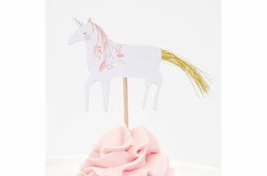 Toppers licorne de princesse