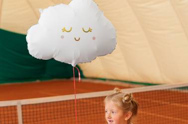 baby shower deco nuage