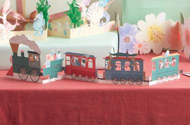 Deco anniversaire train