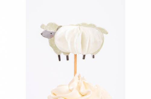 cupcakes mouton de la ferme