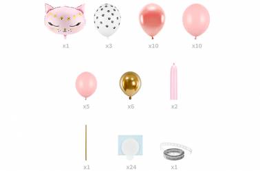 Ballons anniversaire chat
