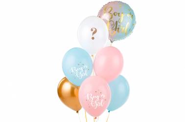 Ballons gender reveal party