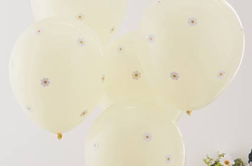 Ballons Marguerite fleurs