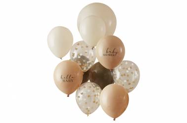 Ballons Baby Shower bébe ourson