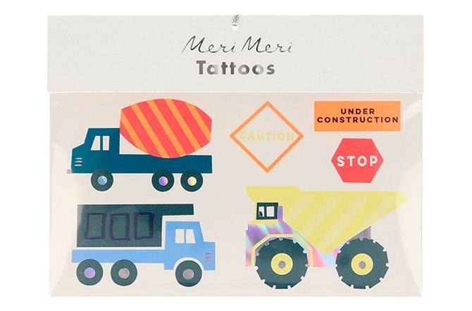 Tatouages camion enfants