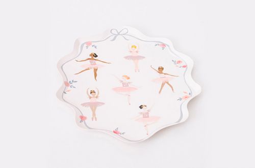 Assiettes danseuse ballet