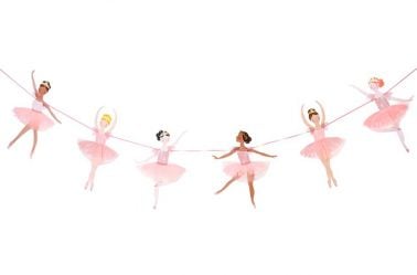 guirlande danseuses de ballet en ballerines