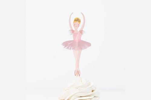 Cupcake et toppers anniversaire danseuse de ballet et ballerines